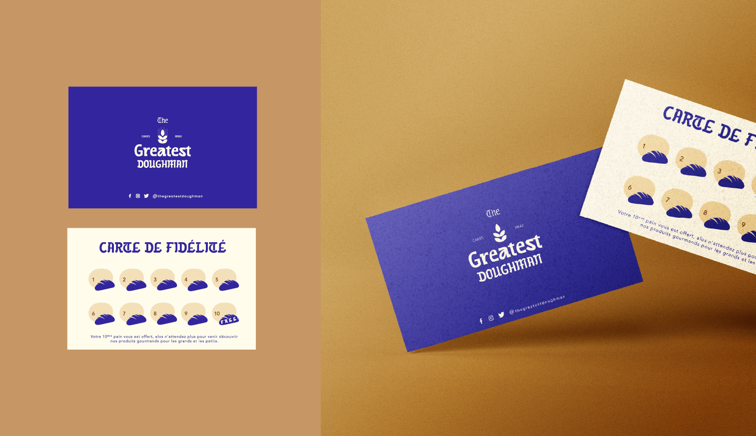 Cartes de visite - THE GREATEST DOUGHMAN